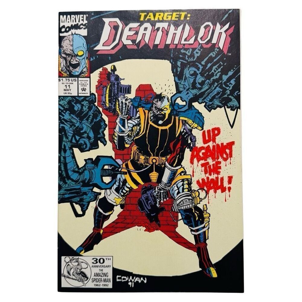 Deathlok #11 Marvel Comics Newsstand Boarded Comic Book 1992 NM
